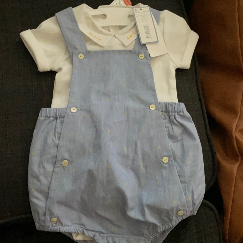 Brand New Jacadi Paris baby outfit size 6 months